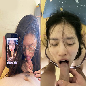 Biết Em Gái Kính Cận Dâm Nên Gạ Địt Bạo Dâm Xuất Đầy Miệng